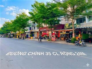 Cho thuê nhà phố mặt tiền 24m đối diện 3 tòa chung cư dt 7x17m  1 trệt 3 lầu
