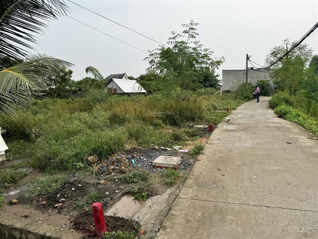 Đất thổ cư ngay đường nguyễn văn thời, hưng long, bình chánh. giá 1,7 tỷ