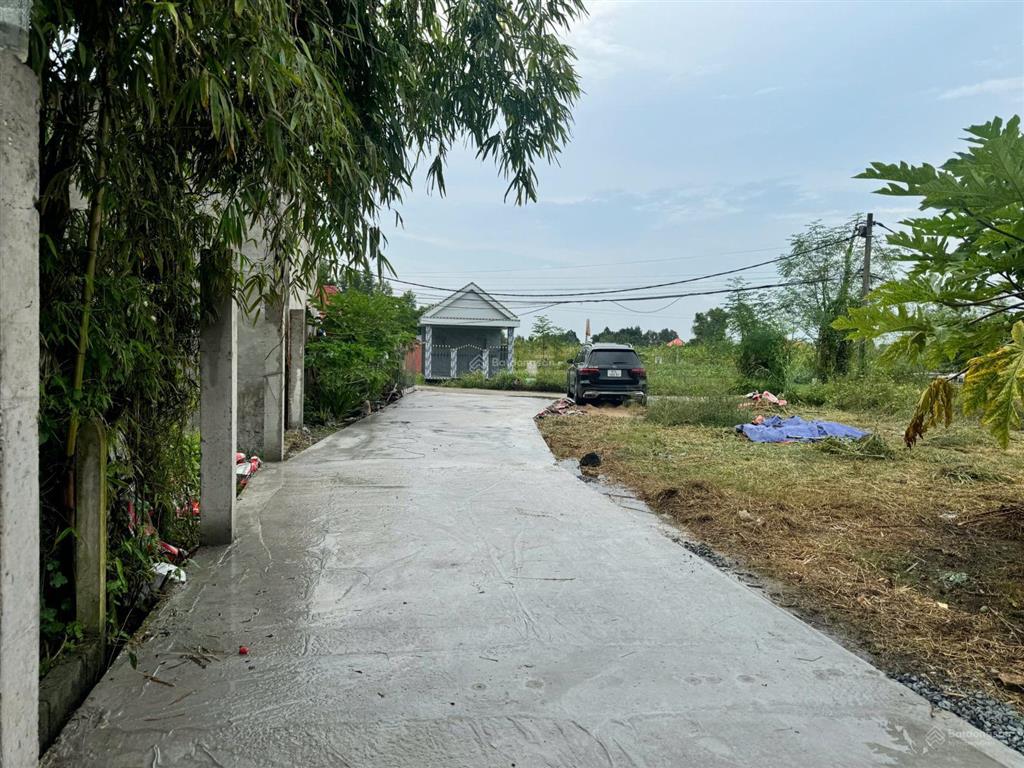 Đất thổ cư ngay đường nguyễn văn thời, hưng long, bình chánh. giá 1,7 tỷ