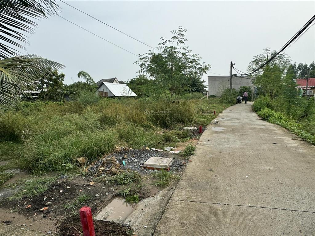 Đất thổ cư ngay đường nguyễn văn thời, hưng long, bình chánh. giá 1,7 tỷ