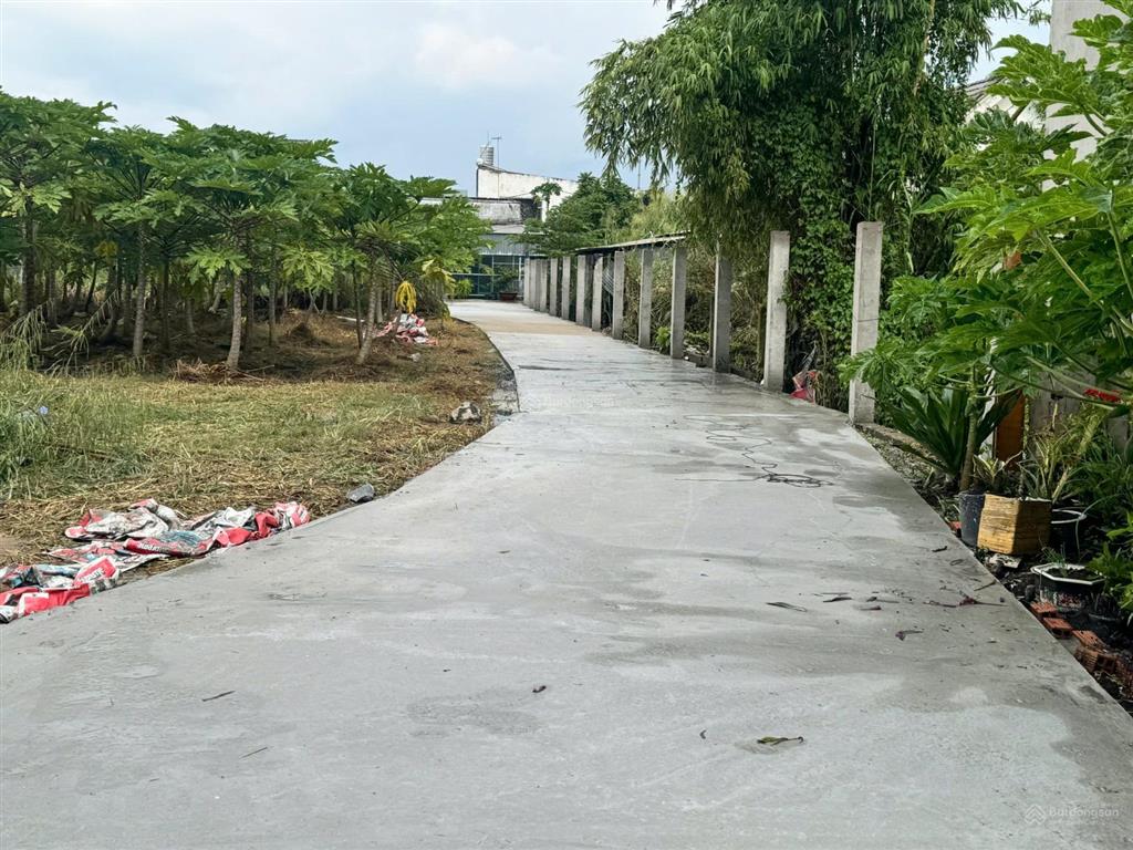 Đất thổ cư ngay đường nguyễn văn thời, hưng long, bình chánh. giá 1,7 tỷ
