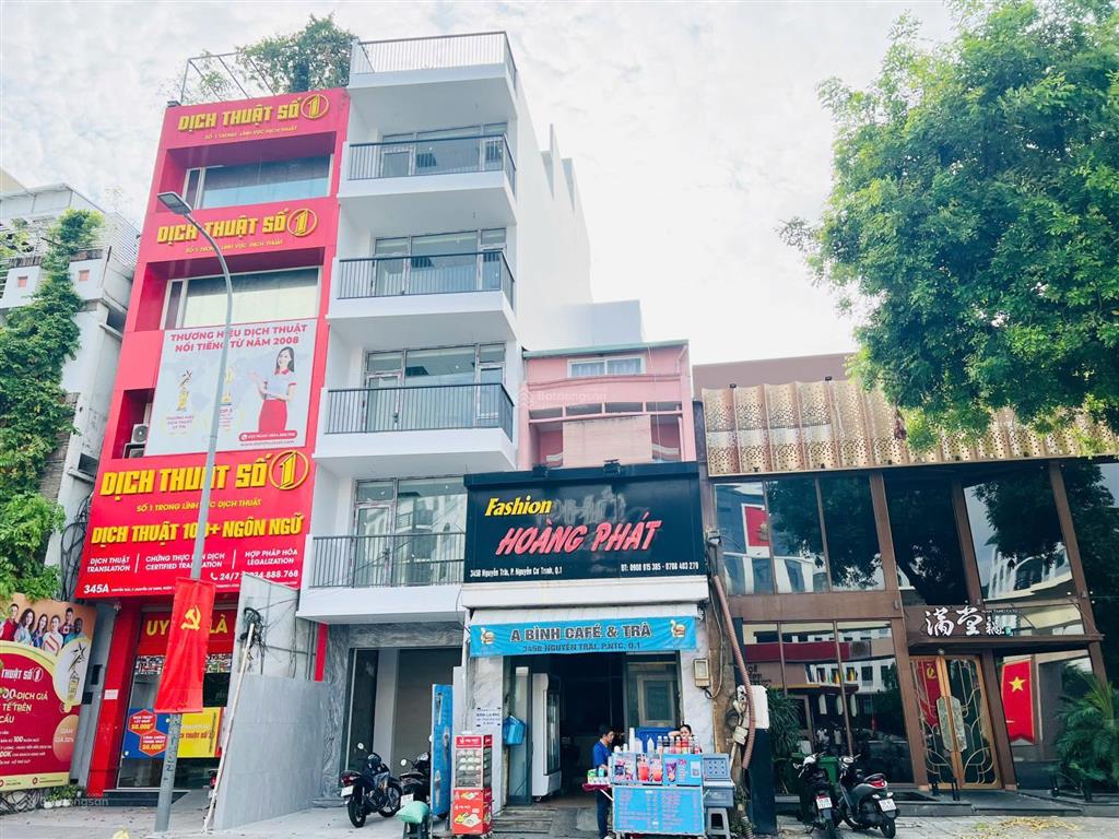 Cc bán tòa nhà vp mt nguyễn trãi q1, 1t 6l thang máy, 4.5x30m, vị trí vàng, tiềm năng lớn