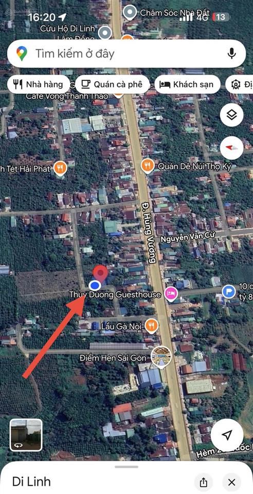 Đất trung tâm thị trấn di linh 750tr cách ql20 chỉ 300m