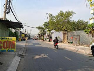 Bán 2 lô đất mặt tiền đường thạnh lộc 15, quận 12  gần ngã tư ga dt 4,9x25m giá 5,9 tỷ