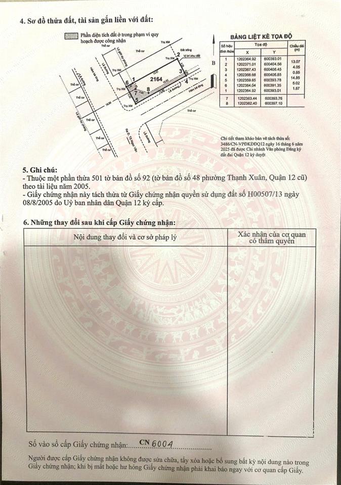 Cần bán đất 2 mặt tiền, vị trí đẹp diện tích 73m2 tại thạnh xuân, quận 12, hồ chí minh