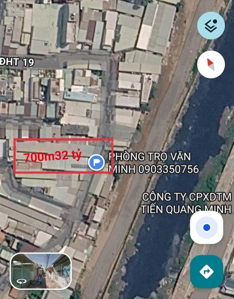 Bán khu phòng trọ dòng tiền 40 phòng thu nhập 68 triệu/tháng, dt 700m2 đường dht 19