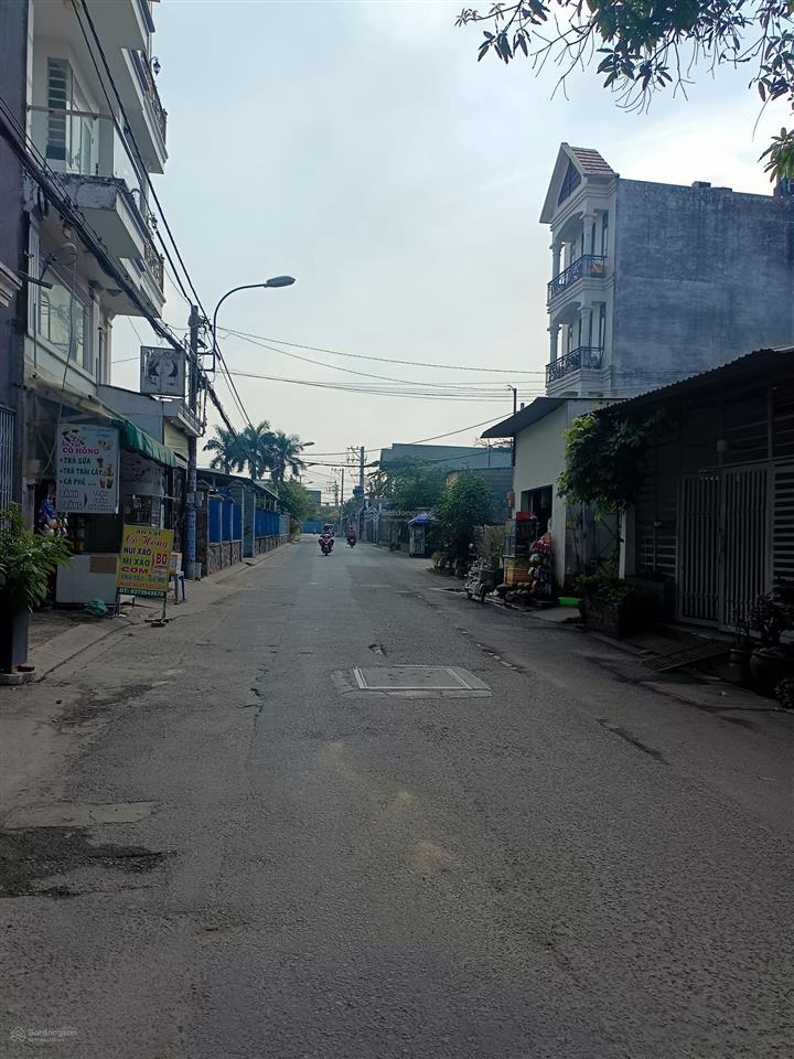 Đất dt 4x23m, mặt tiền đường nhựa lớn hiệp thành 13 gần đường hương lộ 80 vào 100m