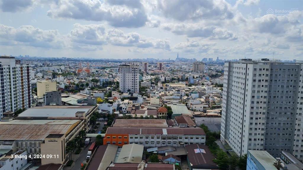 Cc prosper laza phan văn hớn .
58m2 , 2pn 2wc . lầu 20 sổ hồng riêng 2ty590