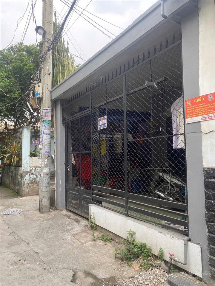 Nhà 1/ hẻm 3m thông đường đht5  phường đông hưng thuận, quận 12, dt 5 x 17m, 4,35 tỷ sổ hồng