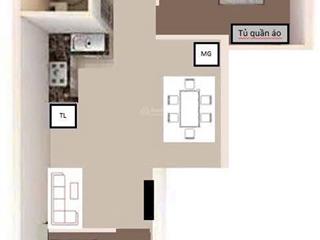 Căn hộ moscow tower q12  2.6 tỷ vị trí tầng 15, số 19/1 tân thới nhất 17. sát ga metro,