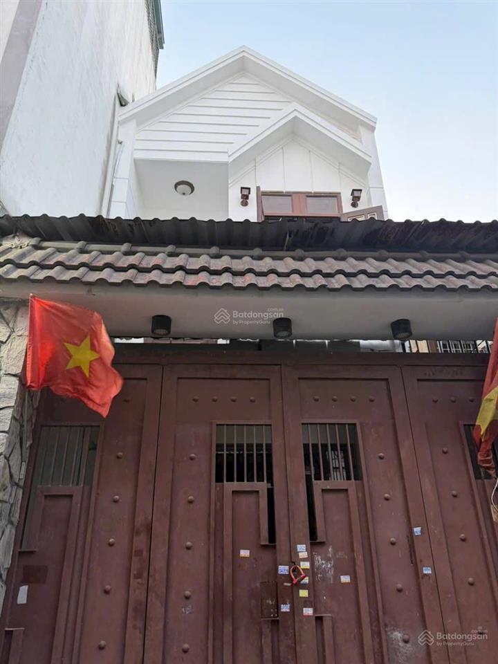 Nhà trệt 1 lầu  hẻm ô tô 6m thông  đường đông hưng thuận 02 vào 1/  diện tích 4 x24 giá 6,5 tỷ