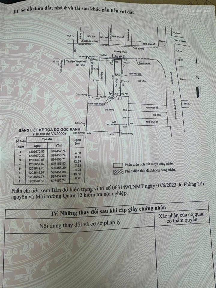 Đất mặt tiền ht17
giá mới. 6ty550 giá cũ 6 tỷ8 đường rộng 12m buôn bán gì cũng được
