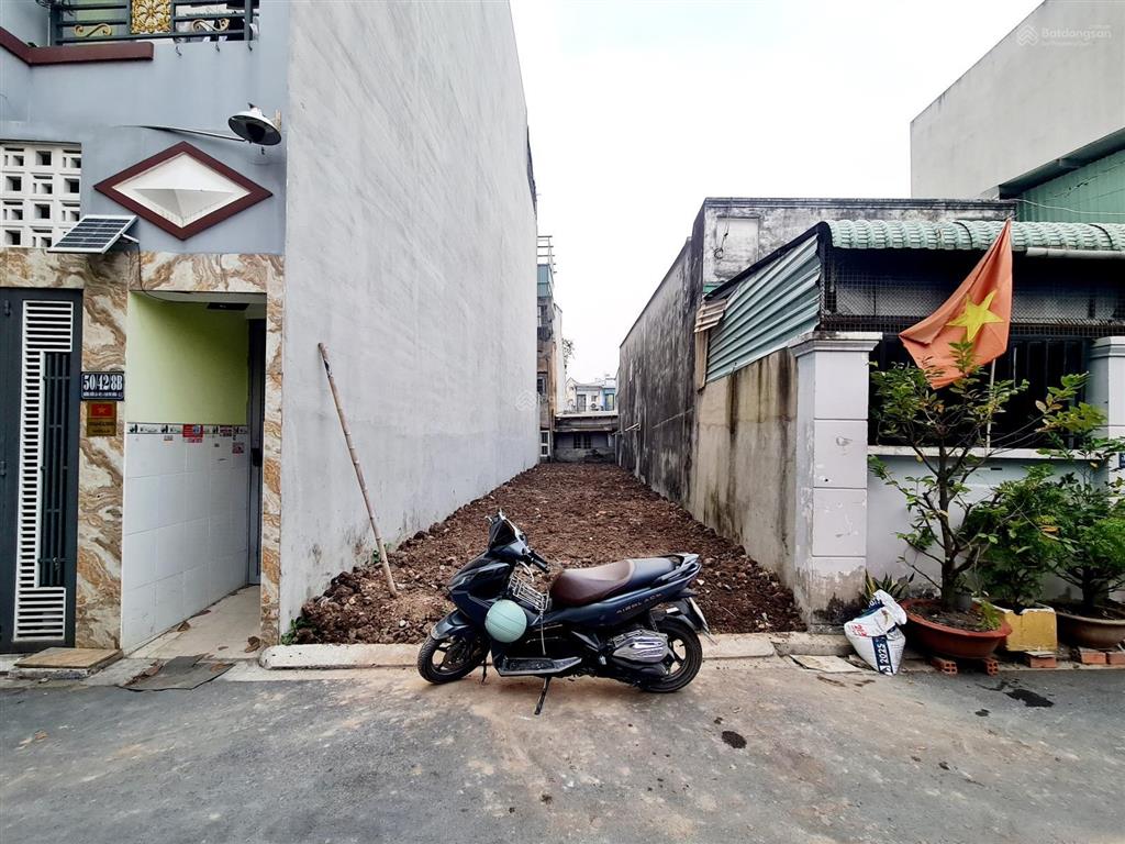 Giá siêu mềm! đất hẻm 50 vườn lài, 4 x 22m
