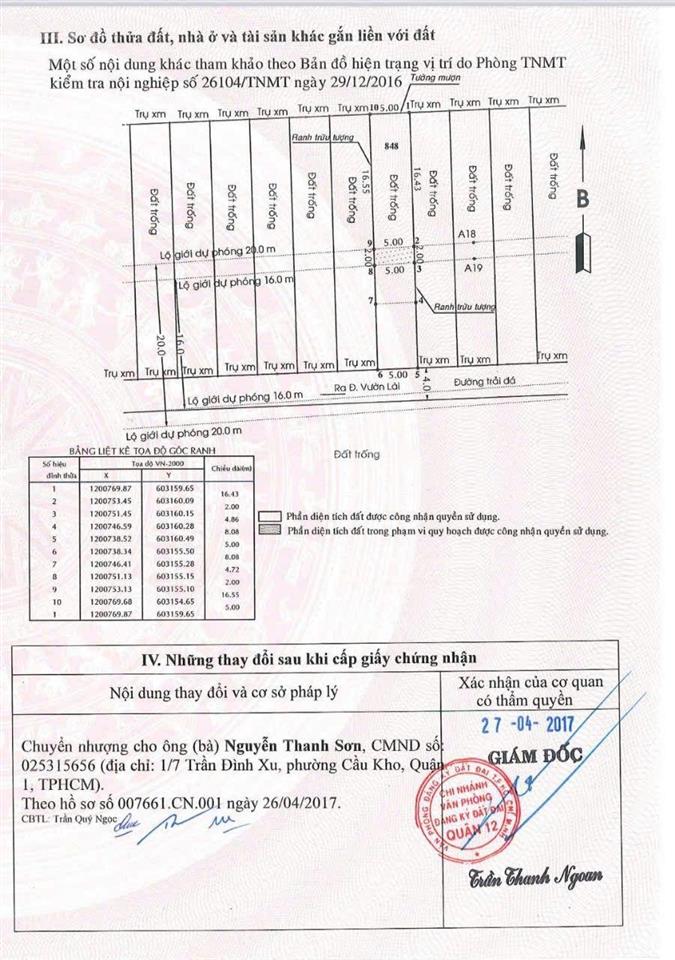 Đất hẻm 43 đường vườn lài sau đh nguyễn tất thành, 5 x 32