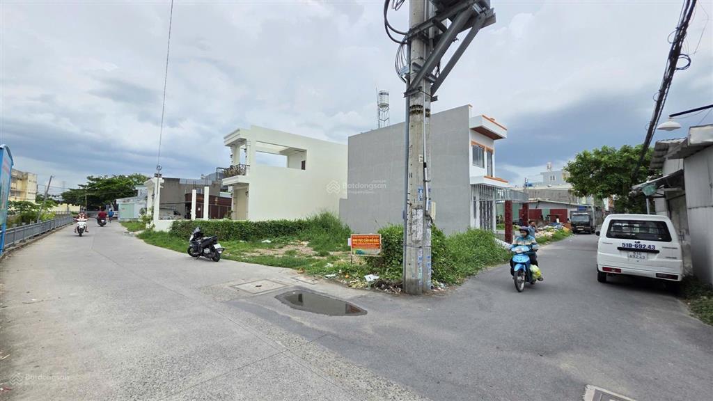 Lô góc 2 mặt tiền đường ven rạch nguyễn thị nhuần, 255m2
