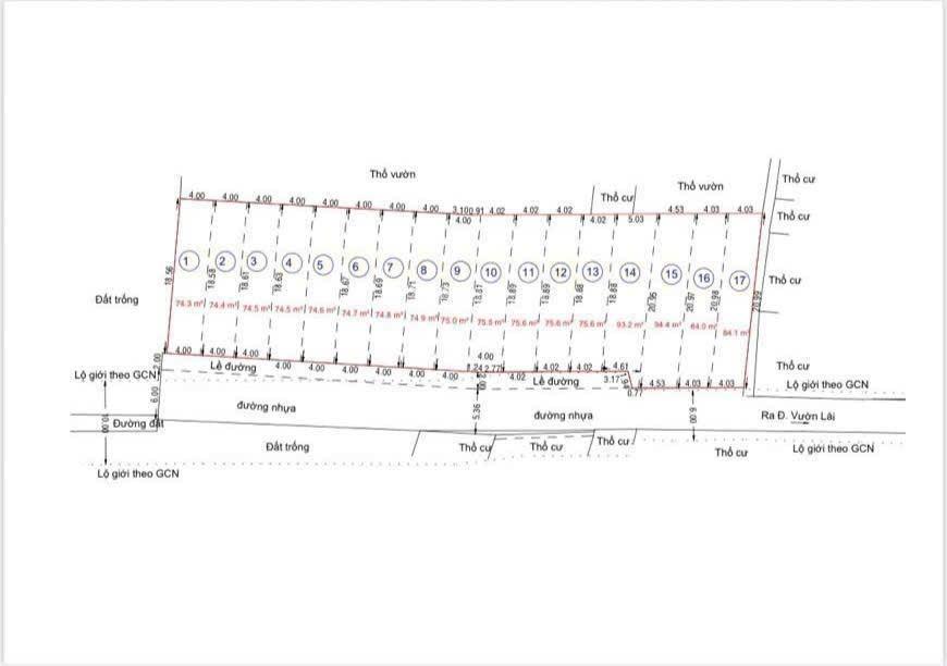 Đất hẻm đường ven sông vàm thuật, cách cầu sắt apđ 2km, 4 x 19