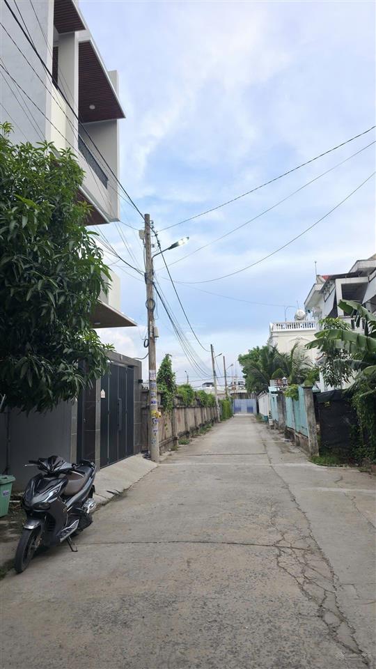 Đất hẻm 163 vườn lài gần sông sài gòn, cách cầu sắt an phú đông 2km, 4,39 x 15,2