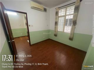 Bán gấp chung cư b1 trường sa, kế bên đh thủy lợi gần trung tâm thành phố