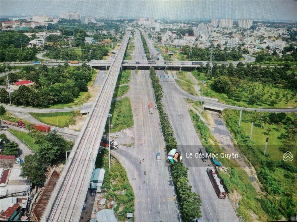 Mt ql1a  ngay nhà ga metro thủ  đh nông lâm, xây khách sạn, căn hộ, vp công ty, kho xưởng 45 tỷ