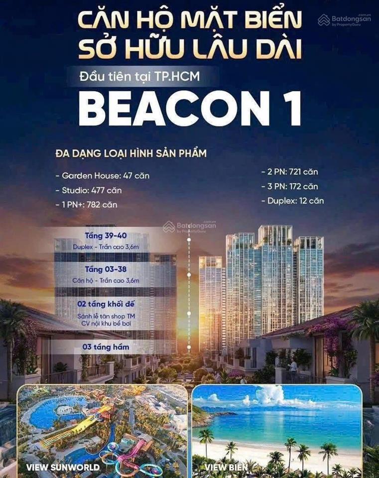 Beacon 1  "hải đăng" trấn vịnh chí linh | chính thức nhận booking sớm ck ngay 3%