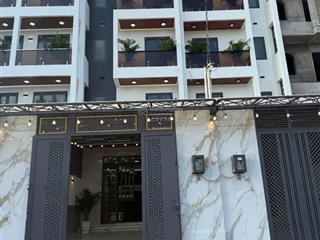 Bán nhà mới xây, khu vip, đường 8m, (5 x18), 1trệt, 4 lầu, 5pn, hà huy giáp, thạnh lộc, quận 12