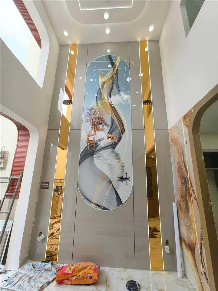 Nhà mới xây đẹp thạnh lộc 29, (4x12), lửng, 3pn, phường thạnh lộc, quận 12