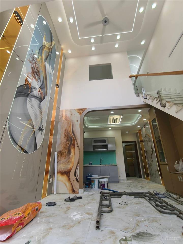 Nhà mới xây đẹp thạnh lộc 29, (4x12), lửng, 3pn, phường thạnh lộc, quận 12