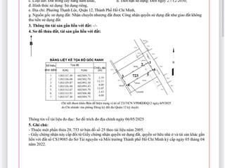 Hàng ngon mà giá còn tốt  đất thạnh lộc chỉ 3,4 tỷ