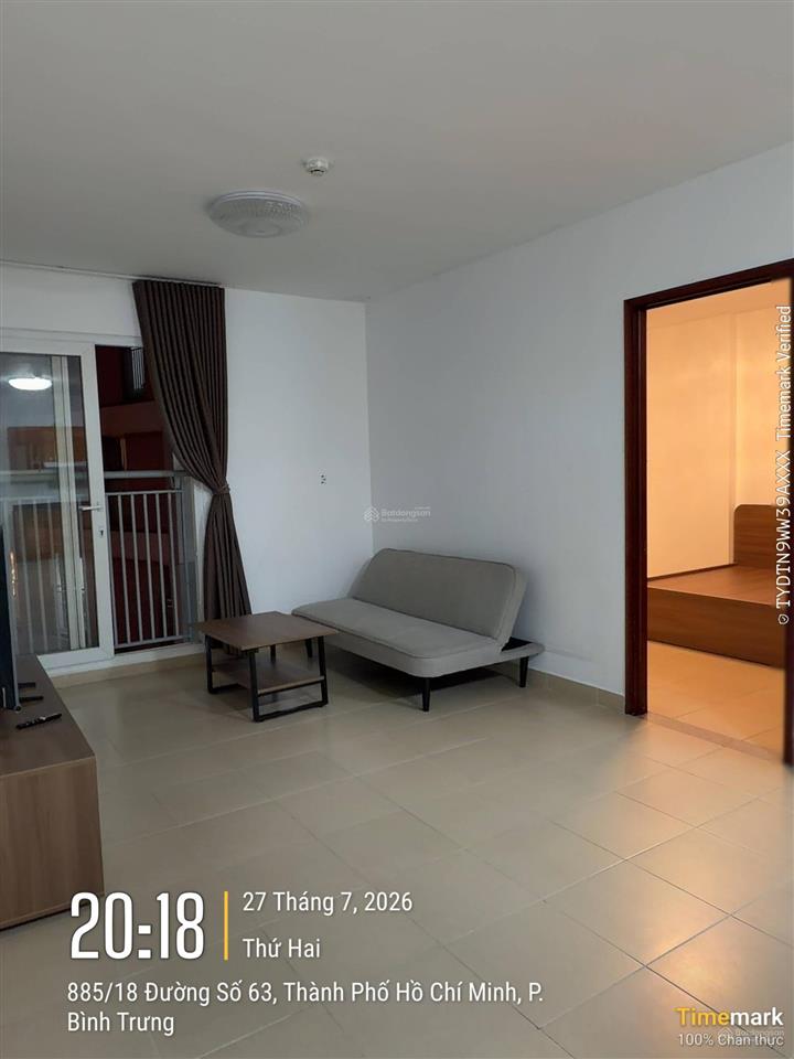 Cho thuê căn hộ thủ thiêm xanh căn góc 3pn view đông nam