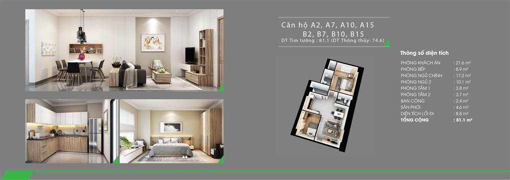 Bán nhanh căn hộ homyland riverside 85m²