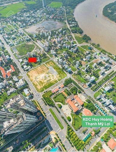 Bán đất mặt tiền đường số 12m, phường thạnh mỹ lợi thuộc kdc huy hoàng xây cao 6 tấm