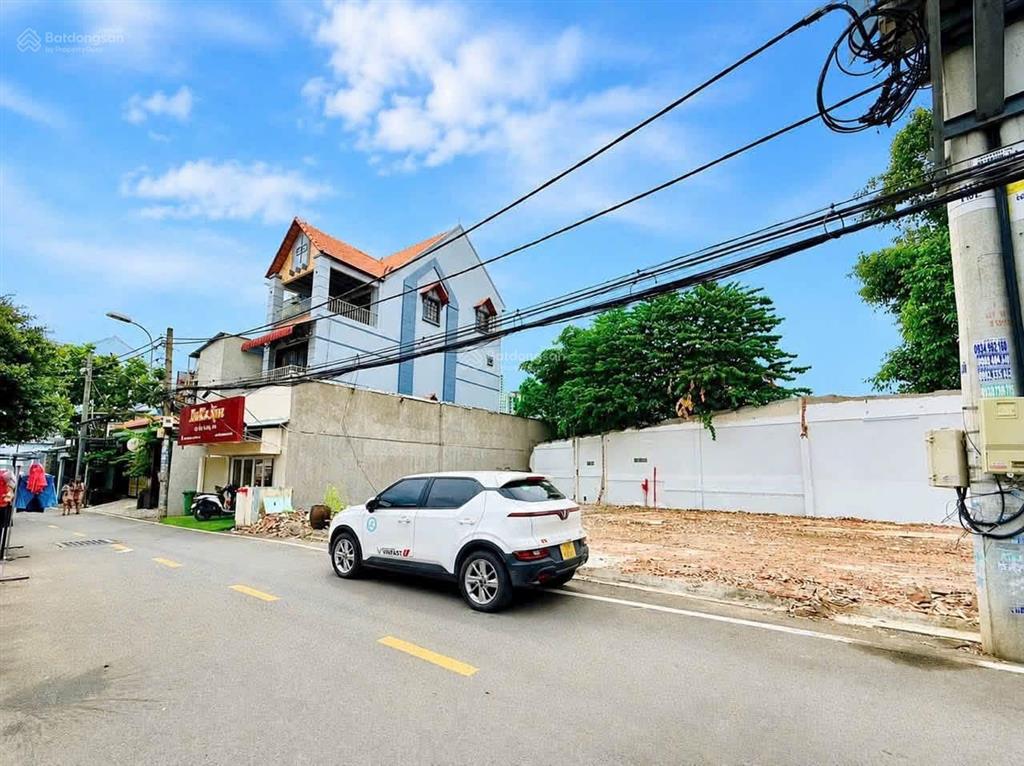Bán lô đất góc hai mặt tiền đường nguyễn trung nguyệt phường bình trưng tphcm