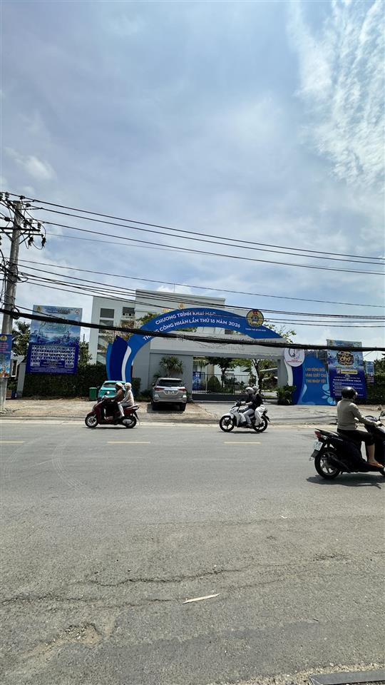 Bán đất 189m2 mặt tiền đường nguyễn tuyển phường bình trưng tphcm