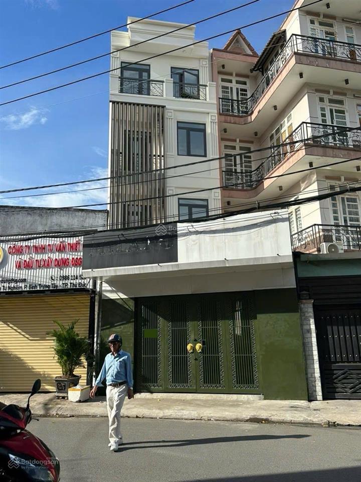 Bán chdv 4 tầng giá 19 tỷ phường bình trưng tây, tphcm