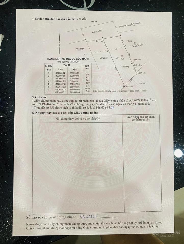 Chính chủ gửi bán căn nhà và lô đất đường 32 phường thạnh mỹ lợi q2 cũ