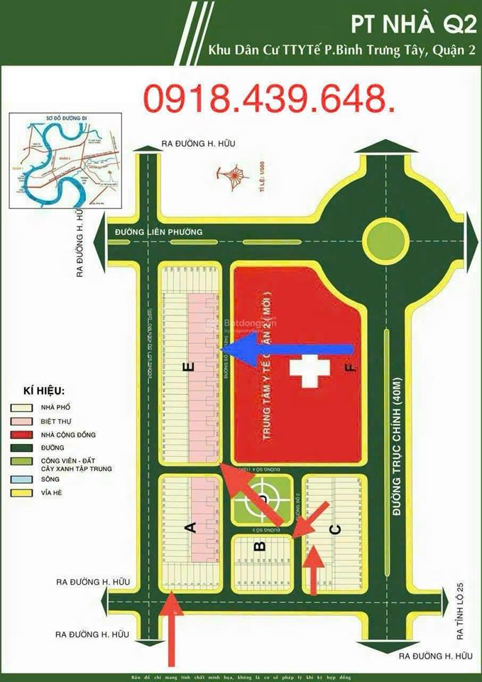Chính chủ gửi bán nhanh lô đất đẹp khu dự án sau lưng bv lê văn thịnh p. bình trưng tây q2 cũ