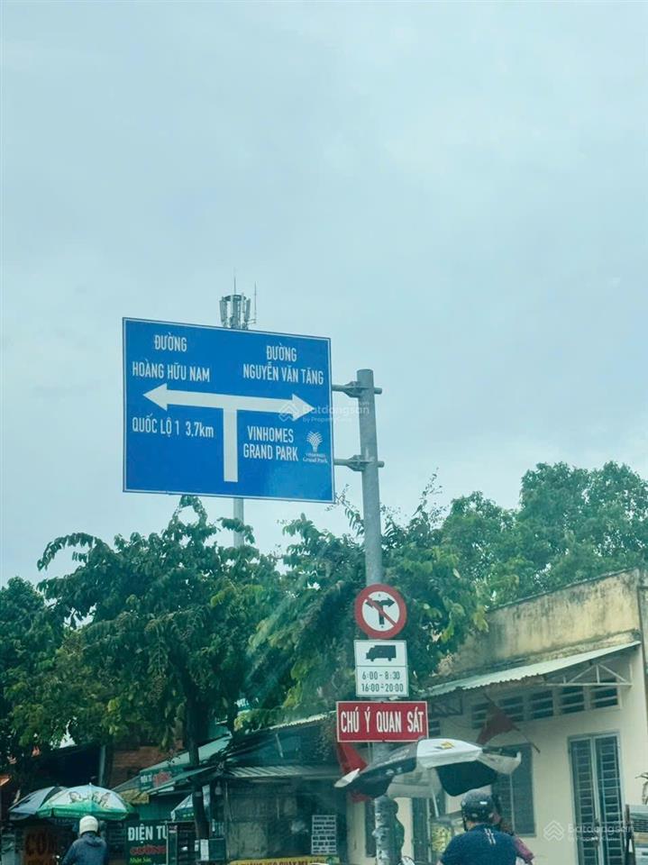 Siêu tốc hạ giá cc cần bán lô đất đẹp mt đường hoàng hữu nam, p. long bình, q9 cũ, tp hồ chí minh