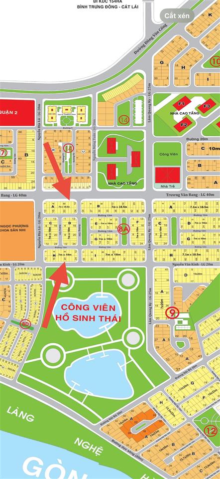 Chính chủ gửi bán lô đất đẹp mặt tiền đường nguyễn văn kỉnh phường thạnh mỹ lợi q2 cũ