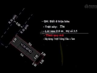 Chính chủ gửi bán lô đất hướng tây bắc hẻm xe oto phường bình trưng đông q2 cũ