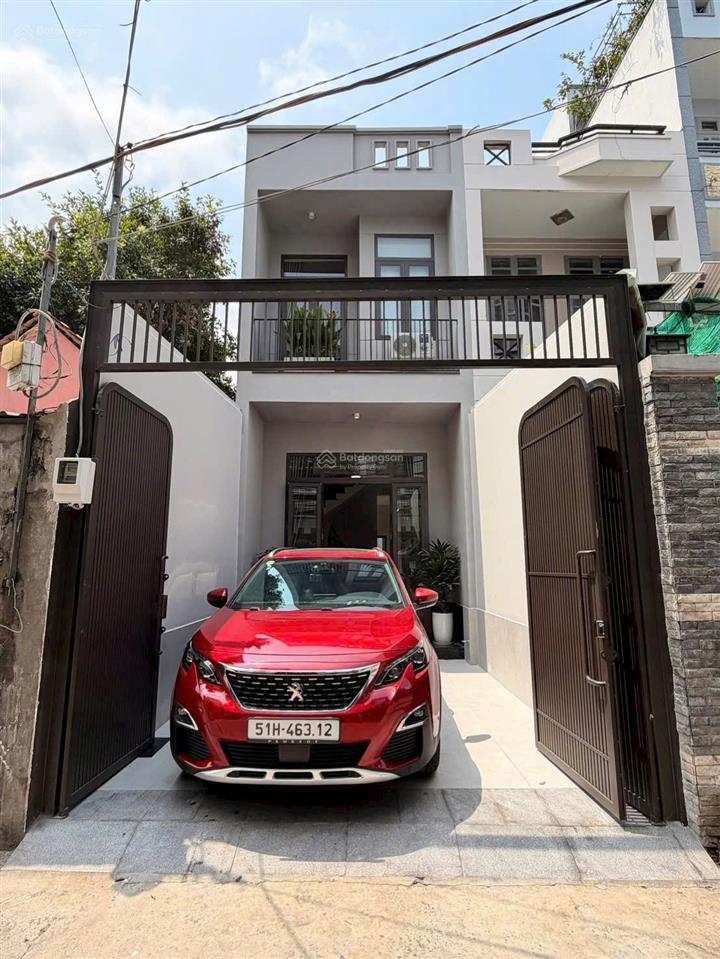 Chính chủ gửi bán nhà 1 lầu mặt đường thông xe ô tô ra nguyễn duy trinh, phường bình trưng, tp hcm