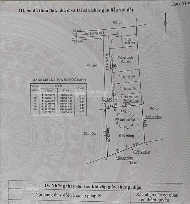 Cần bán lô đất hẻm 3m đường số 3, phường thạnh mỹ lợi q.2 cũ nay thuộc phường cát lái, tp. hcm