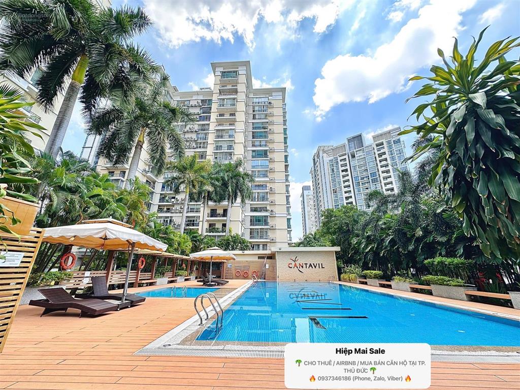 Trống căn hộ cantavil an phú (120m2  20tr) full nội thất, nhà đẹp, mới, view thoáng