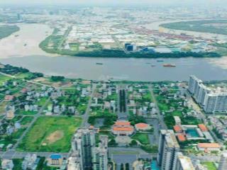 Bán đất góc hai mặt tiền đối diện công viên dự án kdc biệt thự vila thủ thiêm thạnh mỹ lợi q2