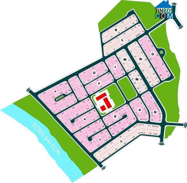 Bán đất nền dự án khu vila thủ thiêm, thạnh mỹ lợi. lô đất đối diện công viên. dt 8x20m giá 150tr