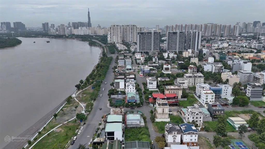 Bán đất nền dự án biệt thự vila thủ thiêm .phường thạnh mỹ lợi .quận 2 .đường24m .dt 8x22m giá 190t