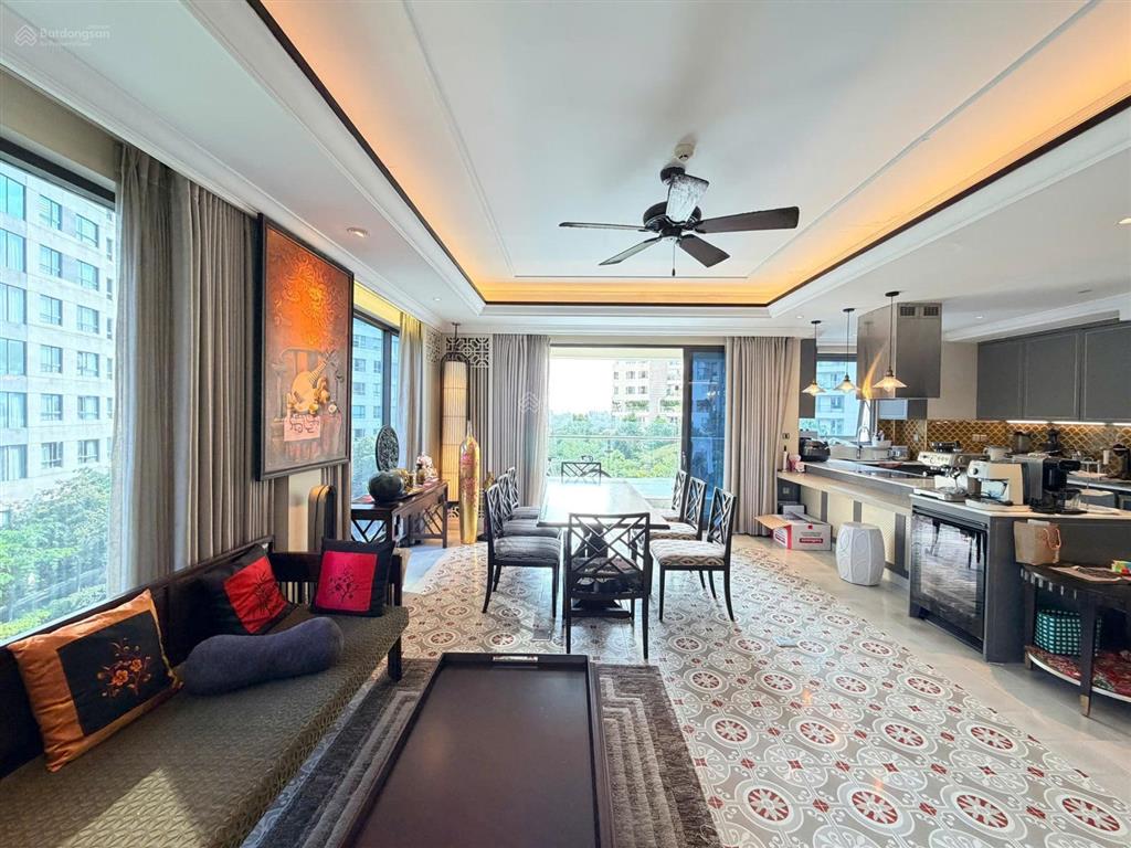 Bán căn hộ 3 phòng ngủ đảo kim cương quận 2, diện tích lớn 142 m2, view sông, yên tĩnh, mát mẻ