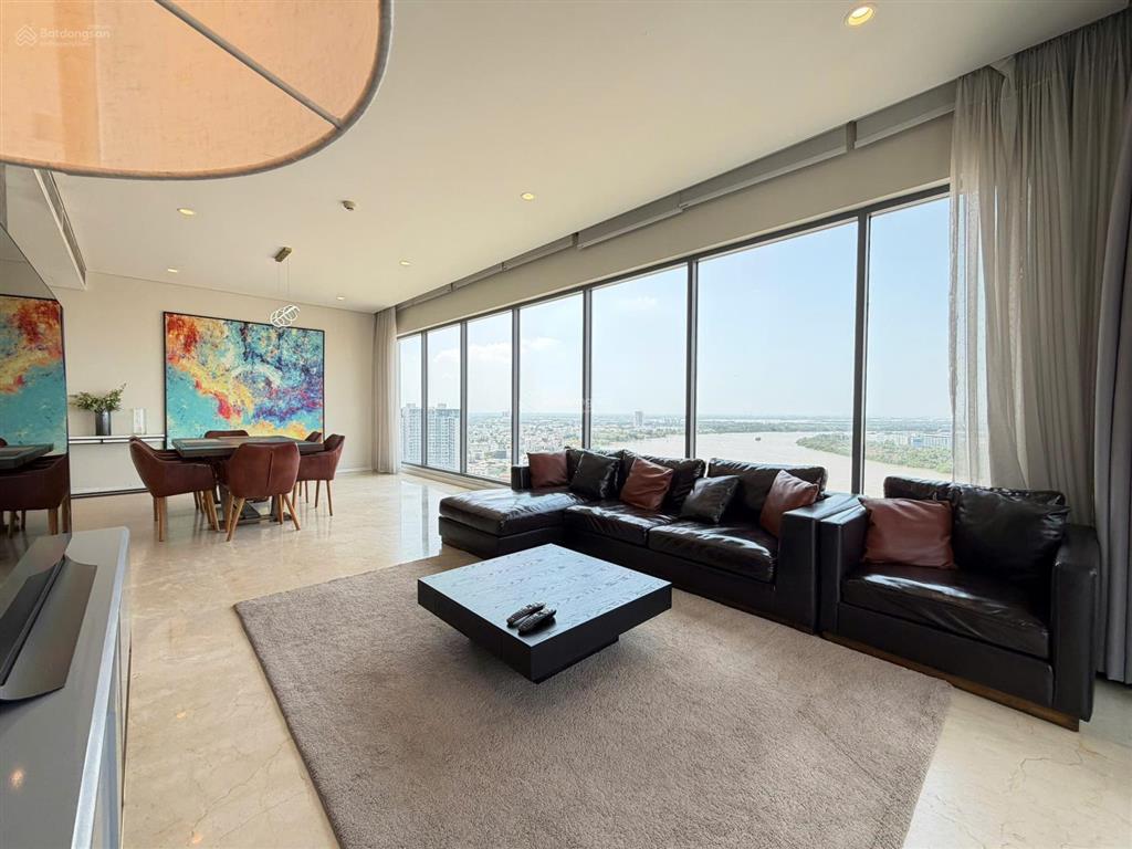 Bán căn hộ 4 phòng ngủ đảo kim cương quận 2, diện tích 164 m2, view sông sài gòn, q.1, landmark 81