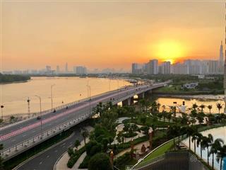 Bán căn hộ 2 phòng ngủ đảo kim cương, 98 m2, view sông sài gòn, quận 1, landmark 81, có sổ hồng