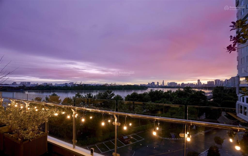 Bán căn hộ sân vườn 3 phòng ngủ đảo kim cương quận 2, view sông sài gòn, quận 1, xem pháo hoa