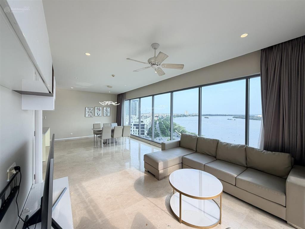 Cho thuê căn hộ 2 phòng ngủ đảo kim cương, 109m2, layout rất đẹp, view sông sài gòn, quận 1